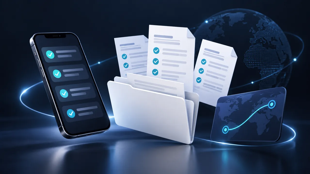 Document preparation illustration